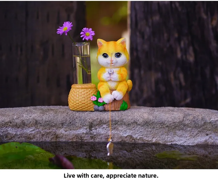 Creative F Book Reading Glass Vase Simulation Dry Flower Holder Cute Living Room Table Test Tube Flower Pot Decoration