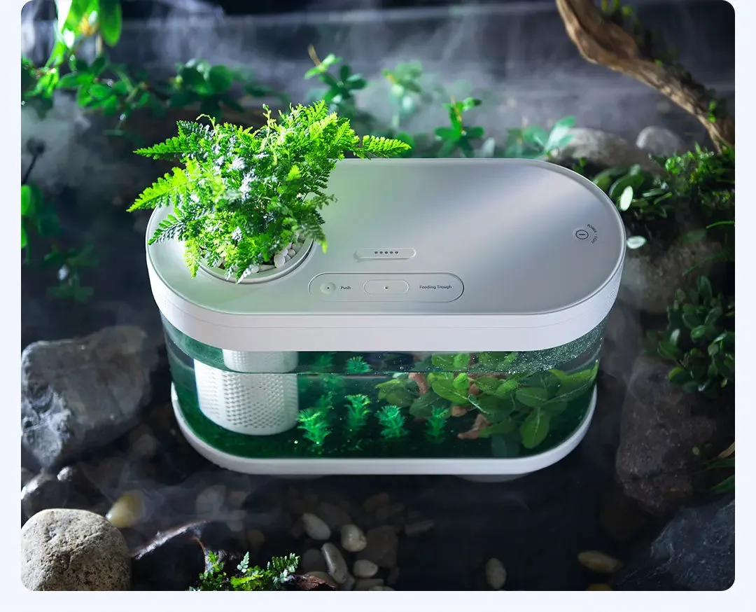 Title 5, Smart Fish Tank Amphibious Ecological Aquarium ...