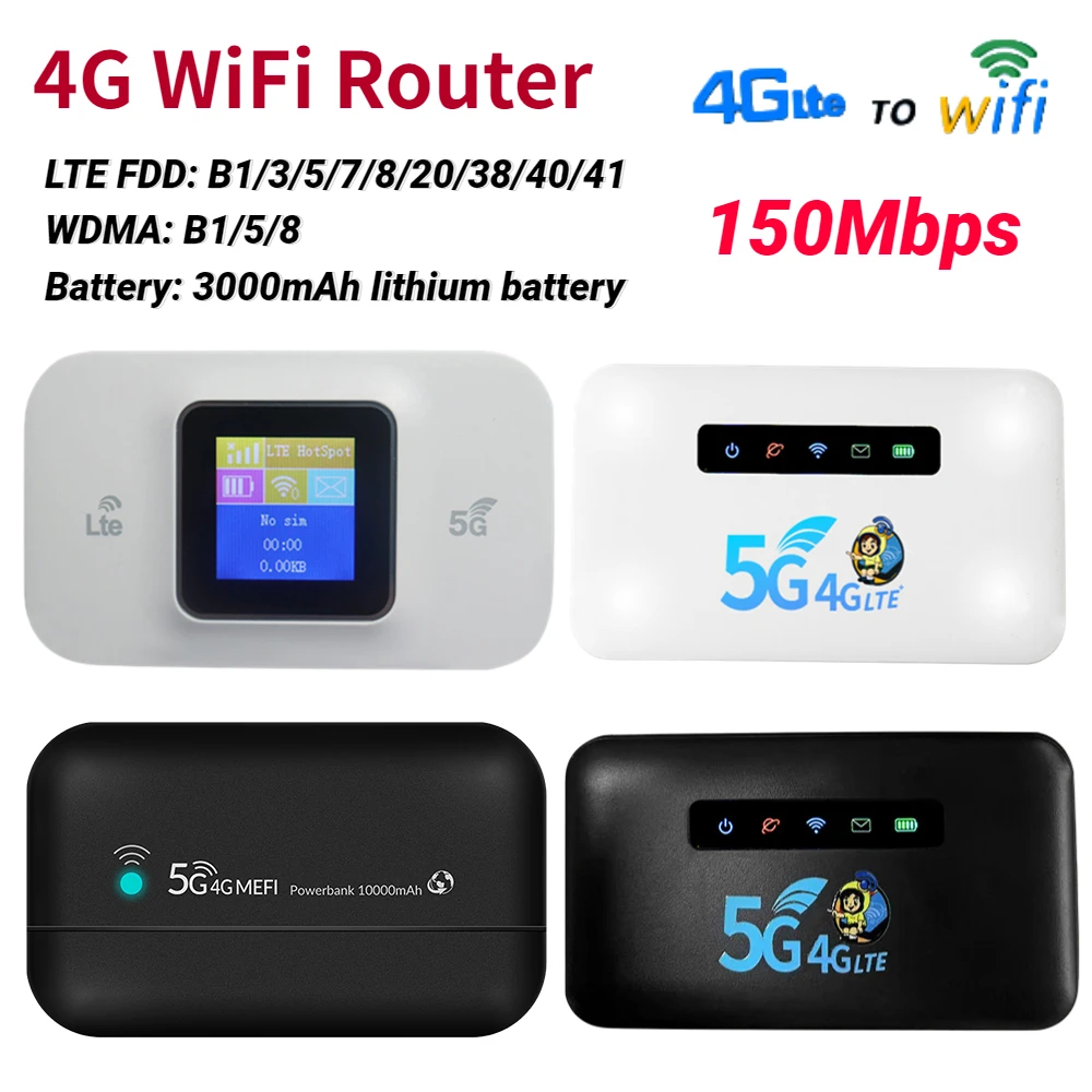 LAN routeur 5G Routeur portable WiFi 6 1775Mbps Prise en charge du port LAN  WAN connectant plusieurs appareils Hotspot WiFi - Cdiscount Informatique