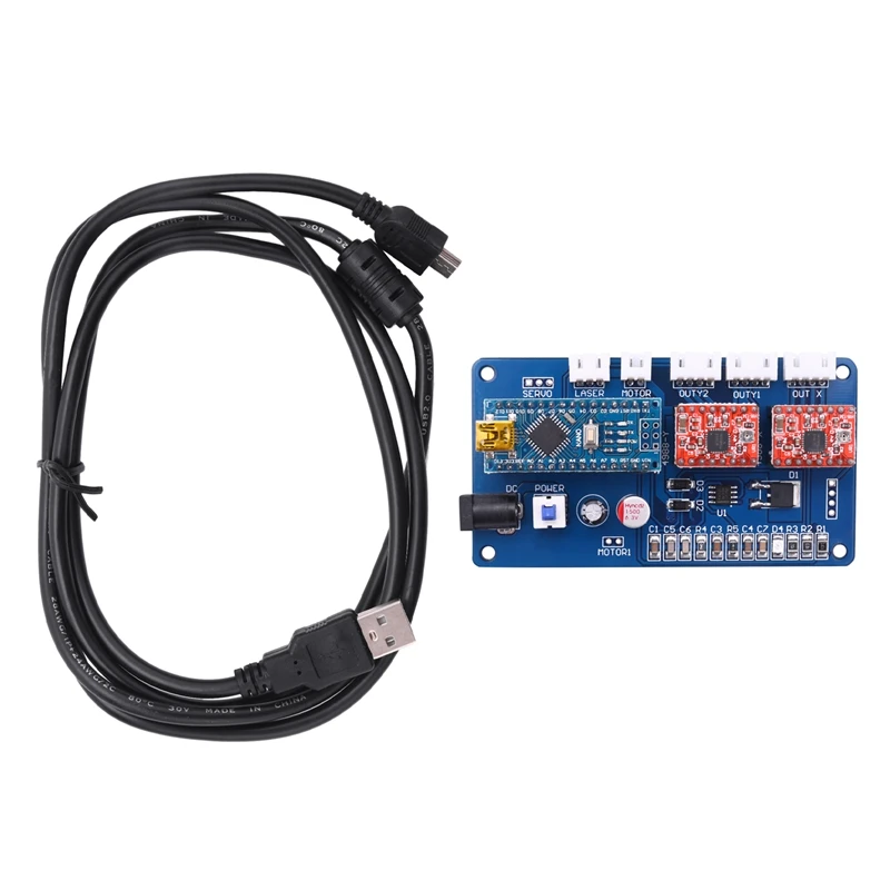 Акция! 2-осевая панель управления для гравировального станка DIY режущая