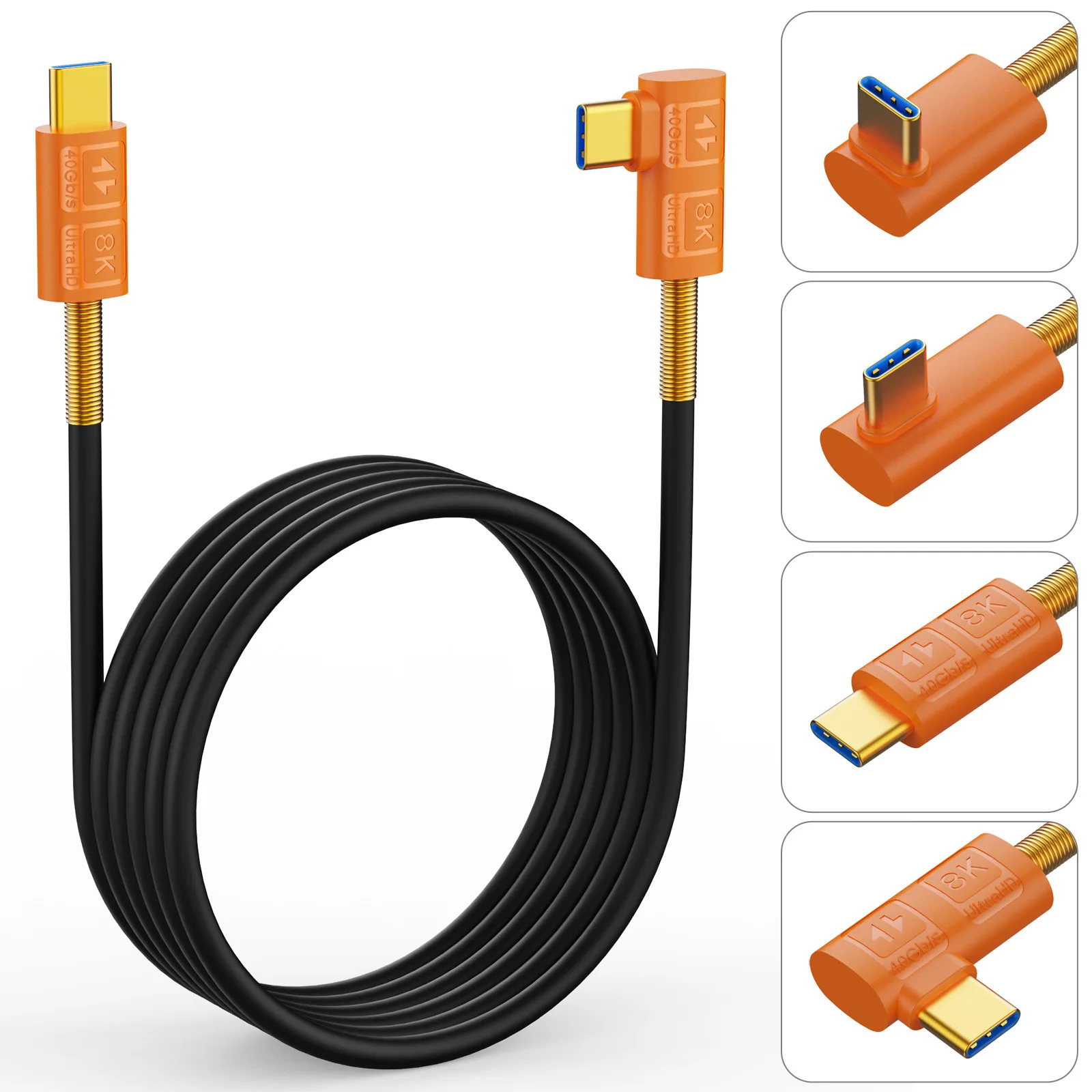 thumbnail image 2 of TRAHOO-240W Thunderbolt 4 Cable 3ft, USB C Thunderbolt 4 Cable Monitor Cable Supports 40gbps Data Transfer Single 8k Dual 4k Video Compatible Thunderb 8e096f2c A7a0 4738 84c5 8874a1e4f32e.99a920d056e7c0677db3dd2d18487170 2 of 13