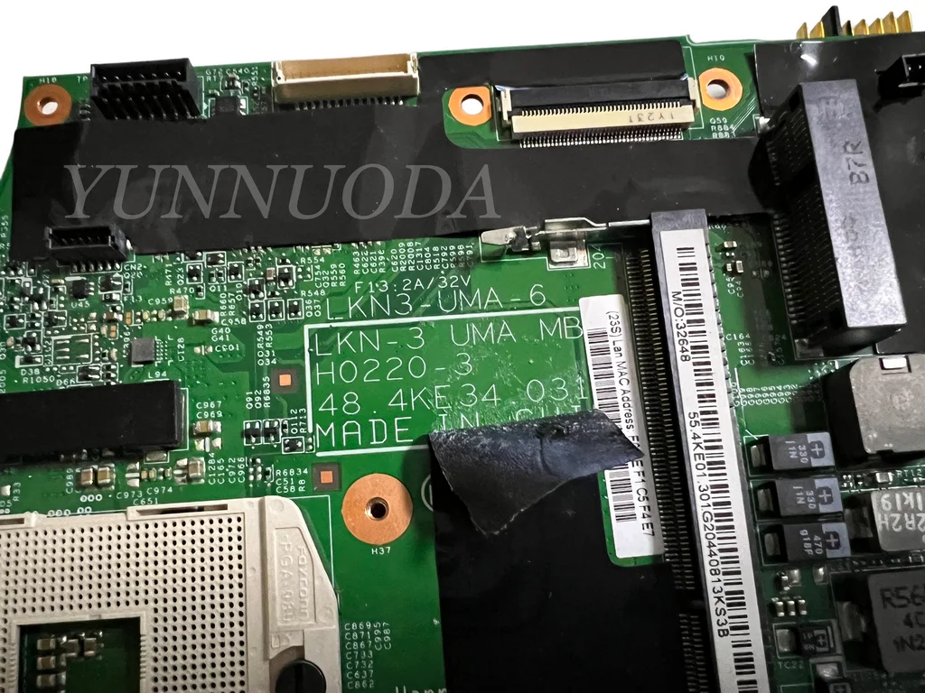 Original para Lenovo Thinkpad T520 Portátil Placa-mãe Qm67 Lkn3 H0220-3 48.4ke34. 031 Testado Bom - Imagem 3