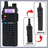 Baofeng UV-5RX Walkie Talkie M-5R 5W Multi-Band 3800mah Type-C Charging Wireless Copy Frequency AM FM Radio UV5R Upgrade Version 5