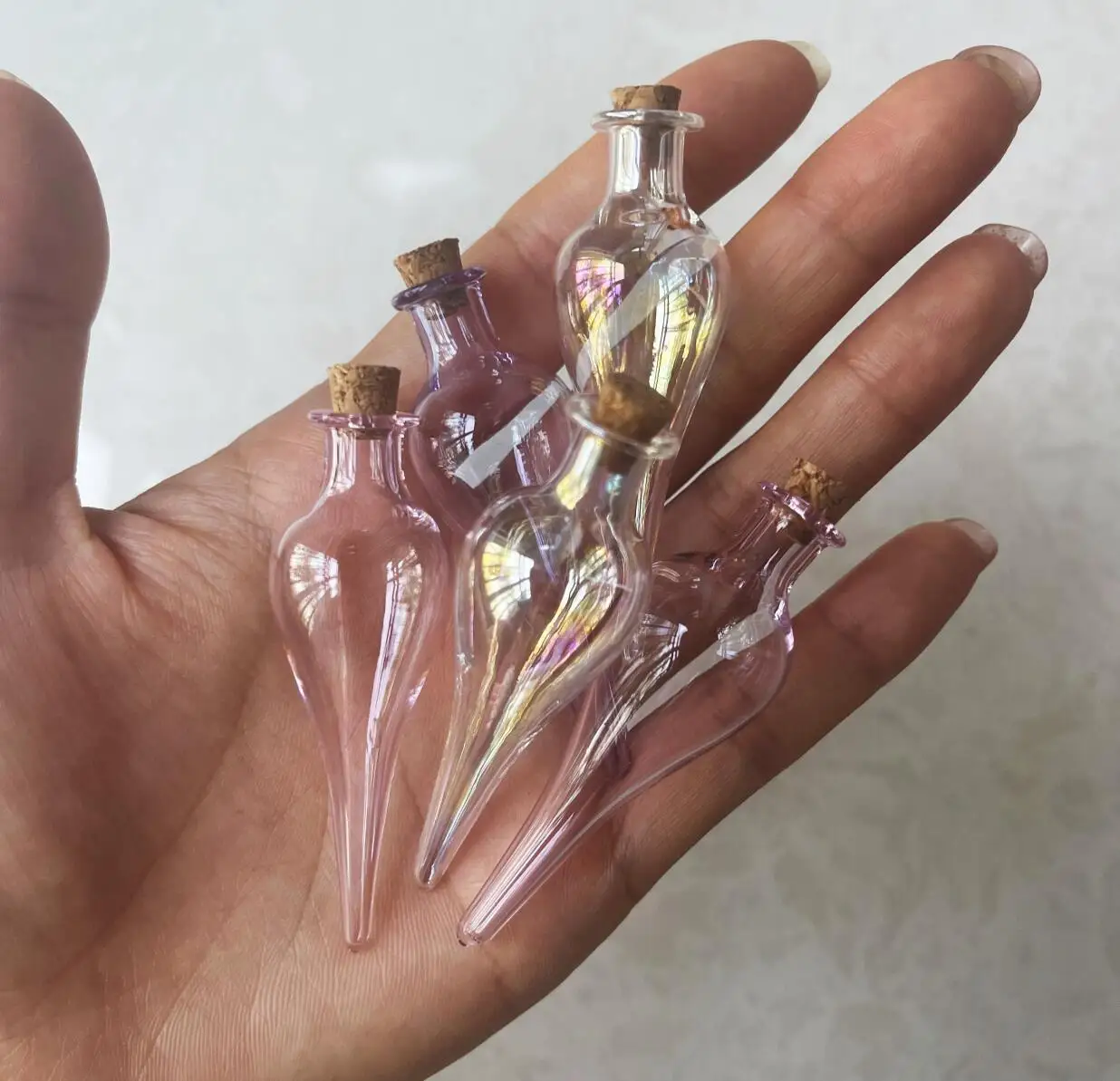 10/20X Car Pendant Glass Potion Bottle