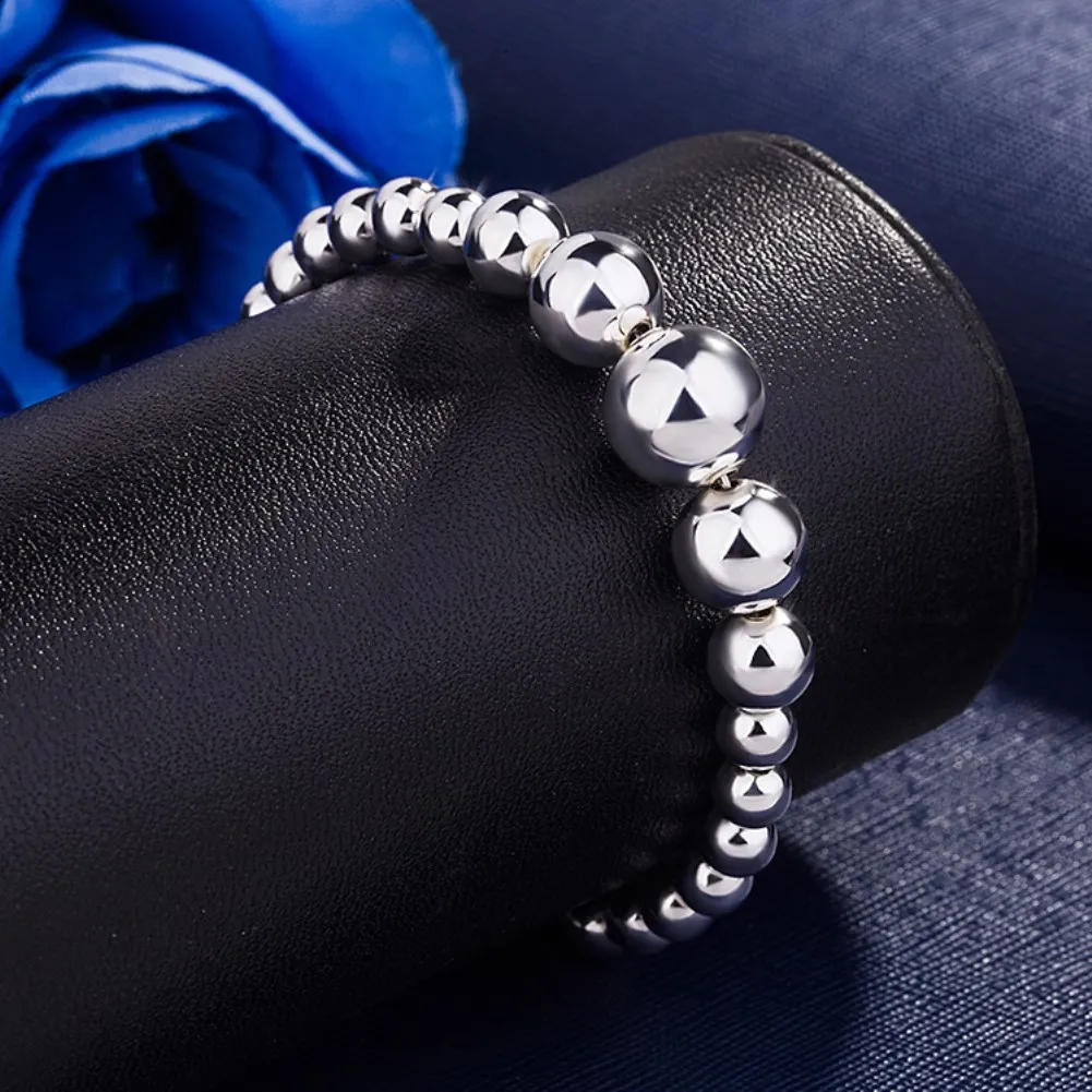 Pulsera Bali De Plata Ley .925 Para Hombre. - $ 1,200.00 En Mercado Libre