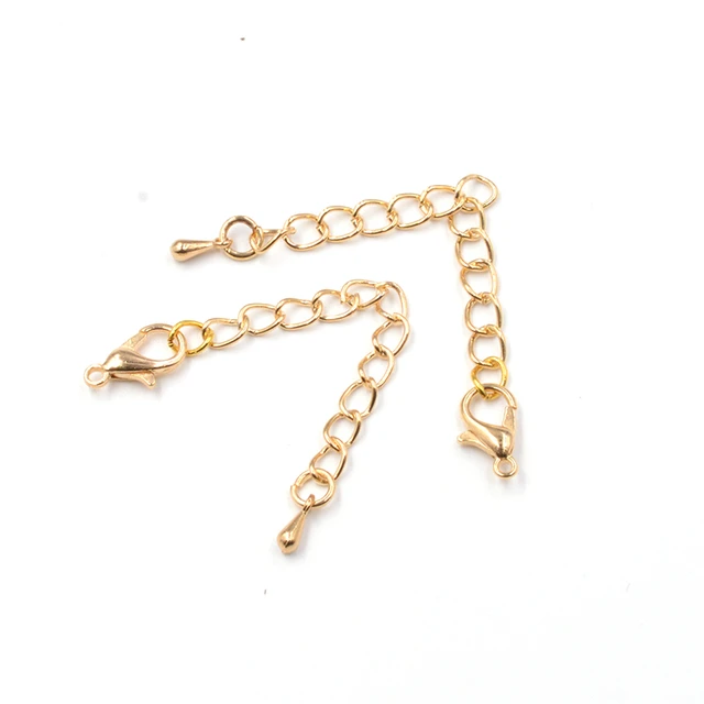 Cheap 20Pcs 8*4mm High Quality Clasp Hooks FDIY Jewelry Making Jewelry  Findings for Necklace Bracelet Chain Supplies