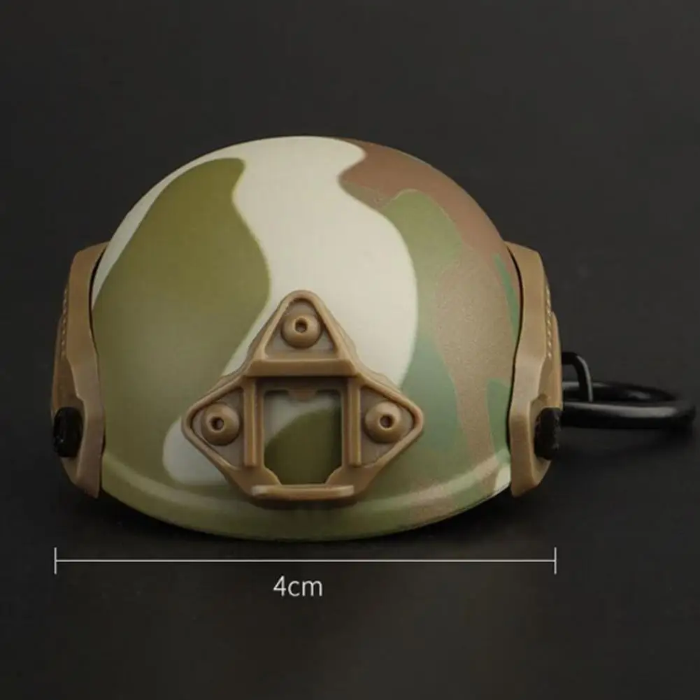 Fast Helmet Model Keychain Key Ring Mini Bottle Opener Keychain Backpack Charm Military Fan Accessories Gift