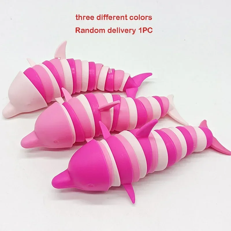 Stress Reliever Toys  Fidget Toys Children Adult Slug Puzzle Peristalsis Funny Lobster Anti Stress Squishy Toy 2024 Hot Sale 3