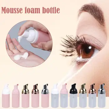 빈 페이셜 클렌저 무스 폼 젤 헤드 워시, 병 브러시 펌프 타입, 폼 밀크 포밍, 디펜서 압력 클렌징, E6N8, 30ml