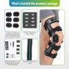 Knee Brace for ACL/MCL/PCL/Ligament Injury, Meniscus Tear, Joint Pain Relief - Functional ACL Knee Support Brace for Men & Women 3