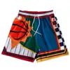 Y2K Summer Basketball Shorts Loose And Breathable Quick Drying Drawstring Shorts Men's Sweat Wicking Training Casual Pants 5