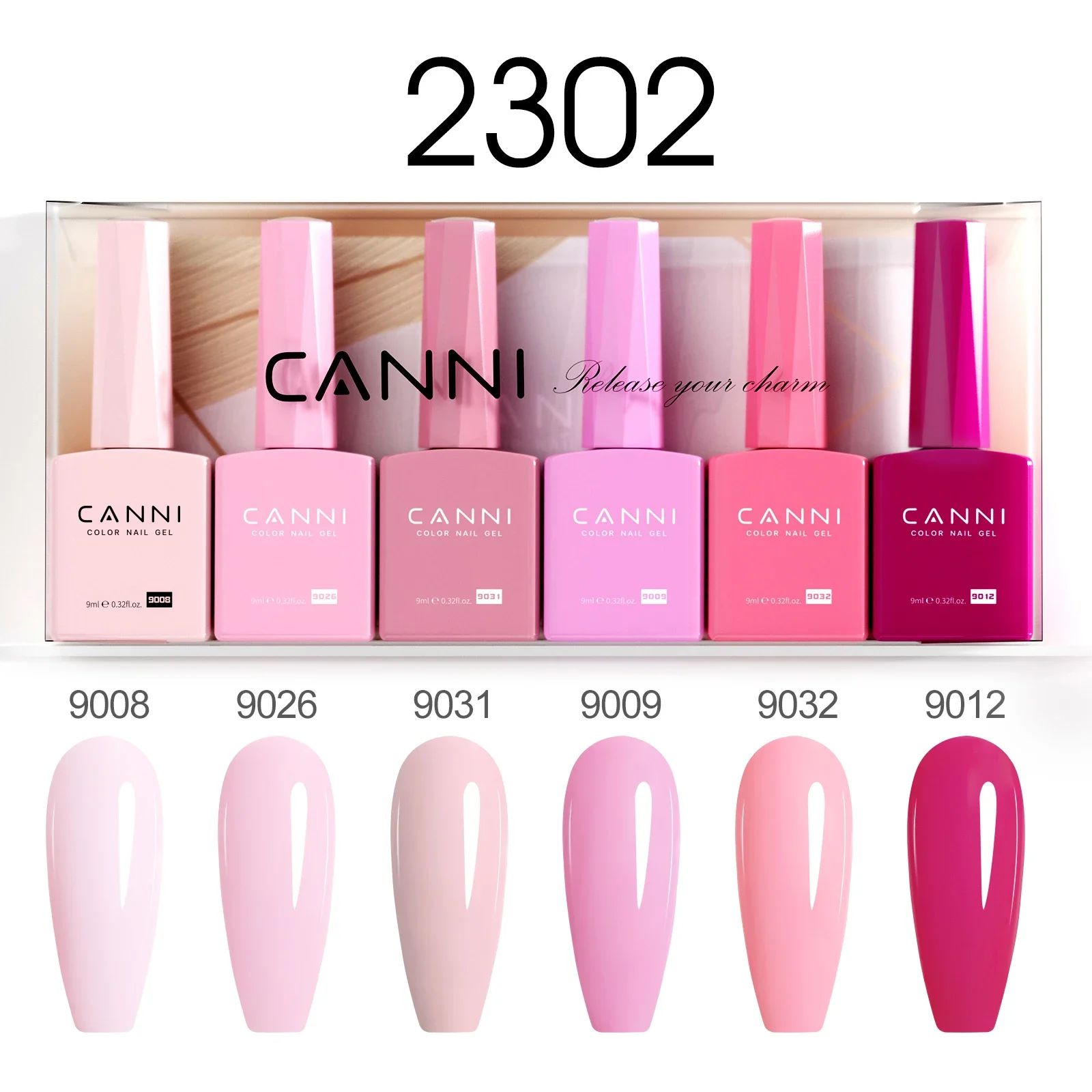 CANNI Venalisa Nail Gel Polish - Luxurious Winter Collection, Rich Color & Soft Texture, Hema-Free & Long-Lasting
