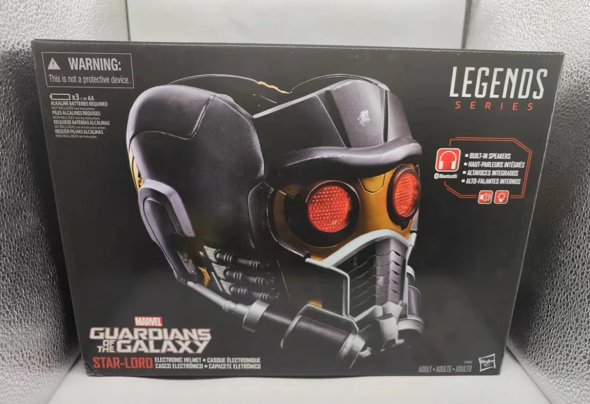 Marvel Legends Series Star-Lord Premium Electronic Roleplay Helmet - Marvel