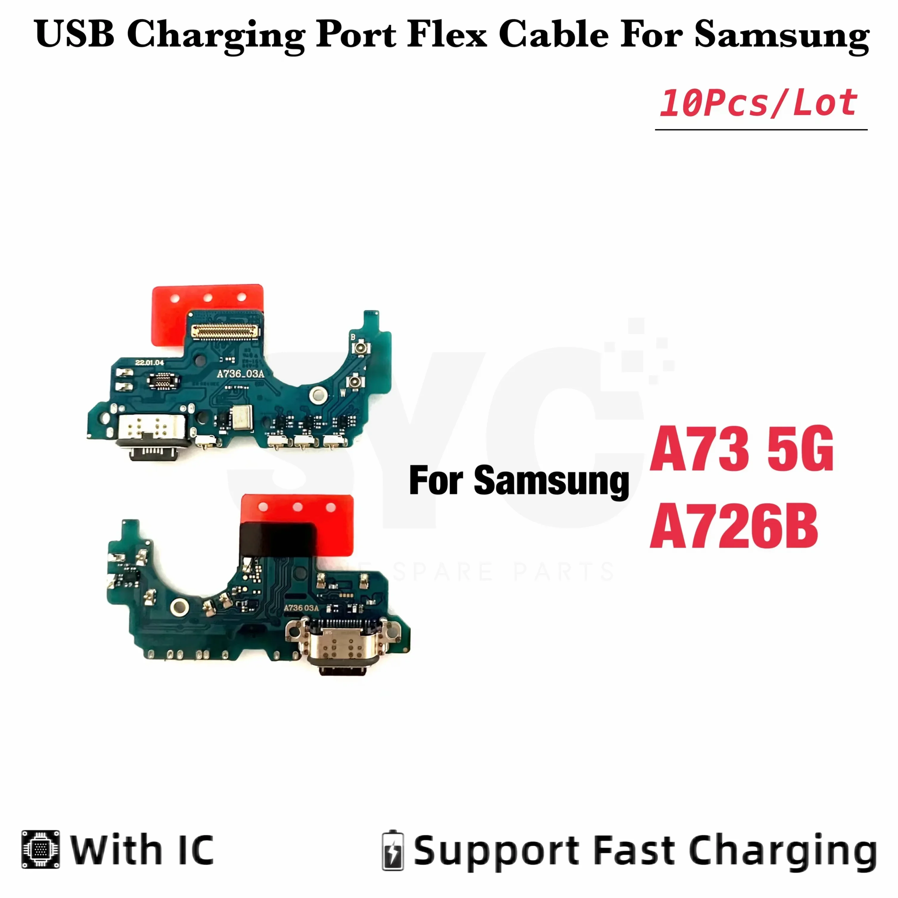 porta-de-carregamento-usb-para-samsung-microfone-dock-connector-board-cabo-flex-mic-pecas-de-reparo-a73-5g-a736-a736b-10pcs-por-lote