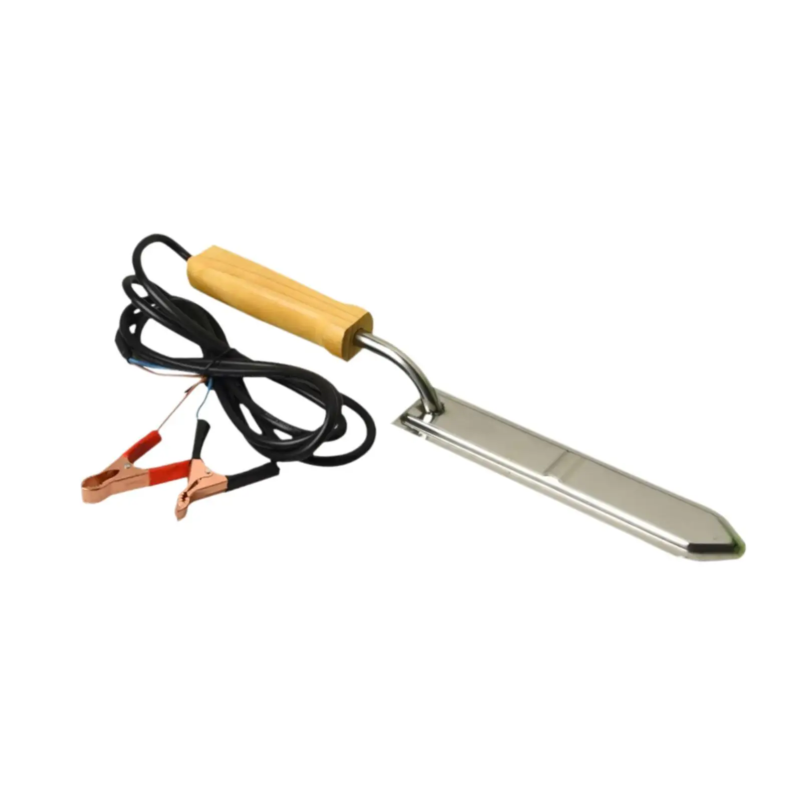 Electric Honey Cutter Honey Harvest Equipment 12V Easy to Use Pizza Wood Handle Electric Uncapping Knife Beekeepings Supplies