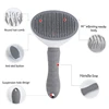 Pet Cat Hair Brush Dog Comb Grooming And Care Cat Brush Stainless Steel Comb For Long Hair Dog Cleaning Pets Cat Dog Accessories 2