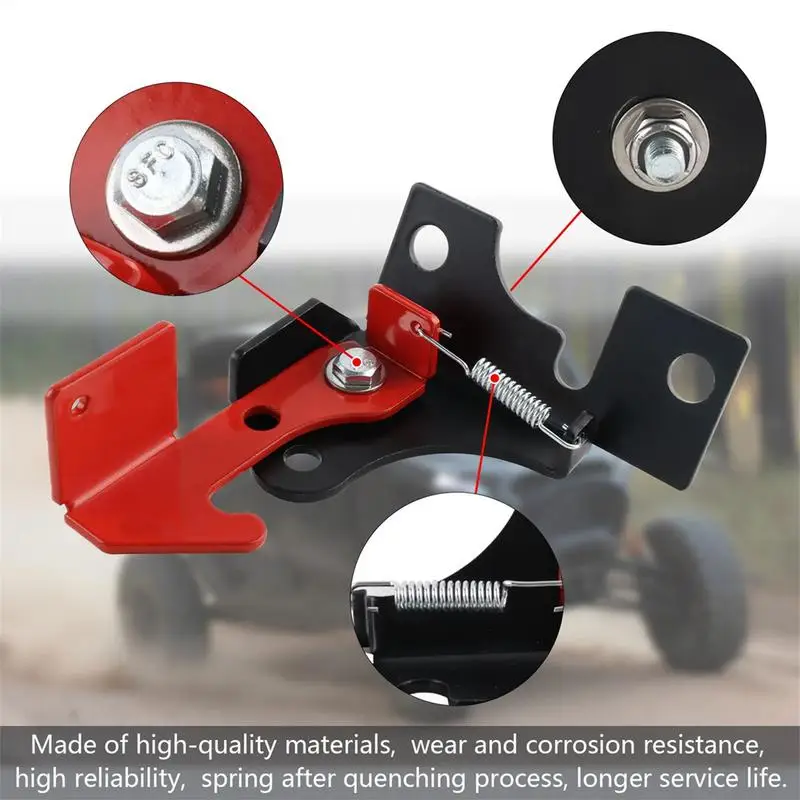 Spring Parking Brake Lockable Heavy Duty Parking Brake Metal Assembly Adjusting Tool Replacement Powersports Accessories for