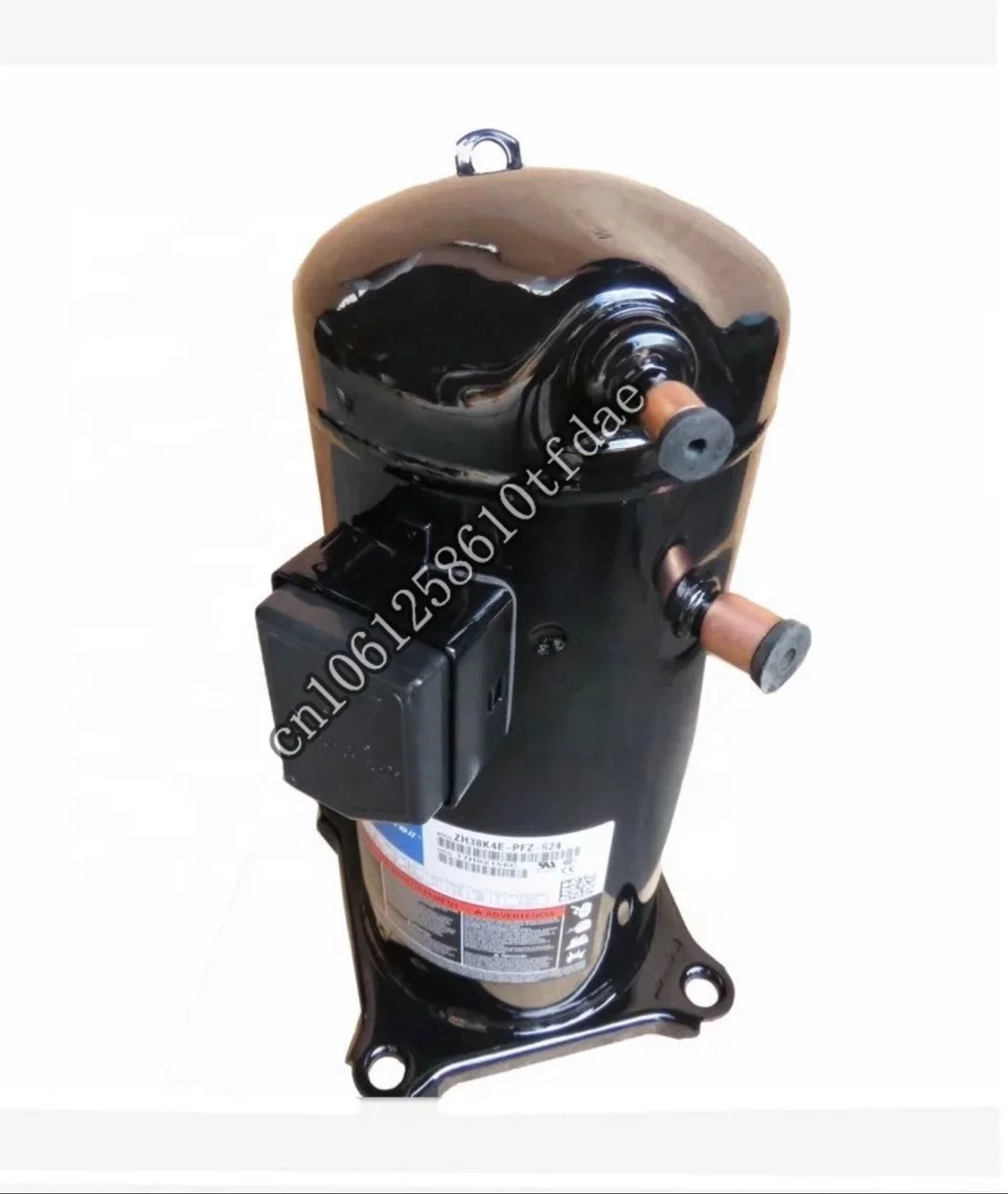 Copeland ZB displacement refrigeration compressor ZB21KQE for chiller air from the unit's part 13 3hp copeland scroll compressor zr160kce tfd series for refrigeration equipment