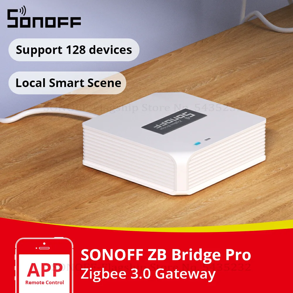 Sonof Wi-Fi Bridge Connects 128 ZigBee Pro devices