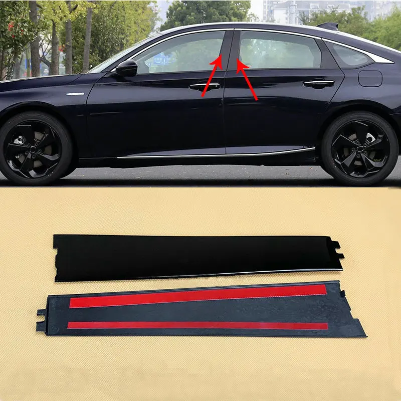 

Fit to Accord 2018-2020 Neutral column outer trim strip B-pillar trim panel