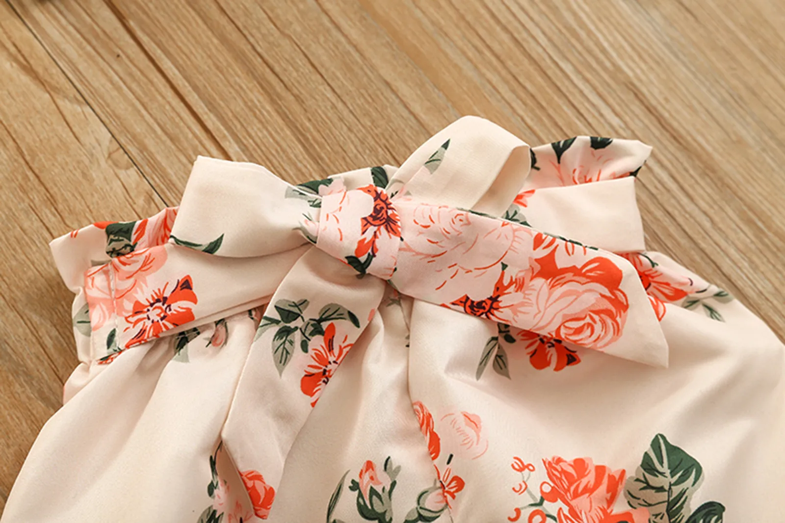 Newborn Infant Baby Girls Clothes Suits Ruffles Romper Tops Floral Shorts Headbnads Outfits Summer Baby Clothing Sets newborn baby clothing gift set