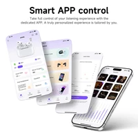 HOCO EW98 ANC AI Translation Heart Rate Monitoring Wireless Headsets For Airpods Pro 3 Bluetooth 6.0 Earphones With APP Function - Image 3