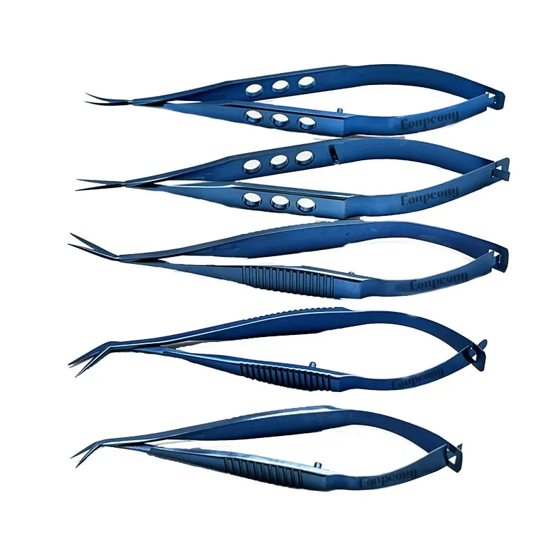 

Vannas Scissors Capsulotomy Scissors Serrated Blades Osher IOL Cutter Ophthalmic Surgical Instruments