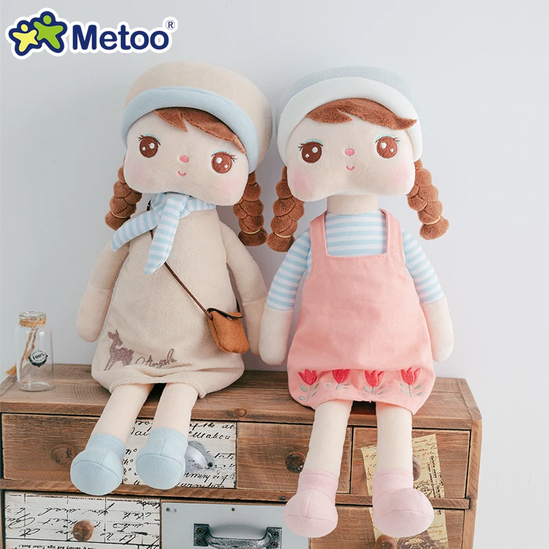 

New Metoo Rabbit Angela Morandi Plush Doll Clothes Girl Stuffed Plush Toys for Children