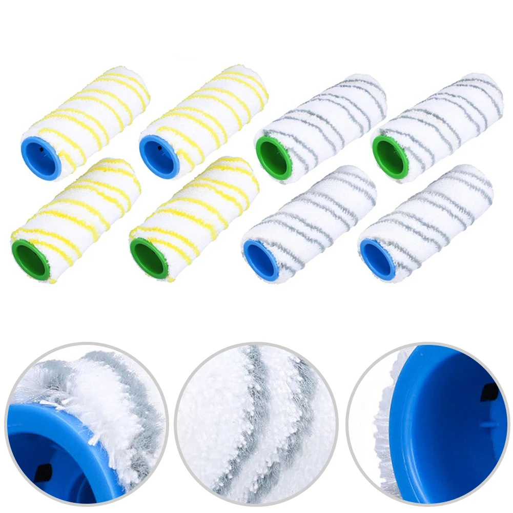 

8pcs Roller Brush Vacuum Roller Brush Replace Roller Brush For Karcher FC3 FC3D FC5 FC7 Sweeper Household Cleaning Tool Brush