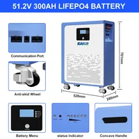 Batterie LiFePO4 EASUN POWER 51.2V 300Ah 15KWh 48V Lithium 6000+ cycles CAN RS485 avec Bluetooth BMS pour onduleur solaire Stock UE sans taxes 6