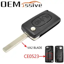Custodia Chiave Auto Flip Migliorata, Design a 2 Pulsanti