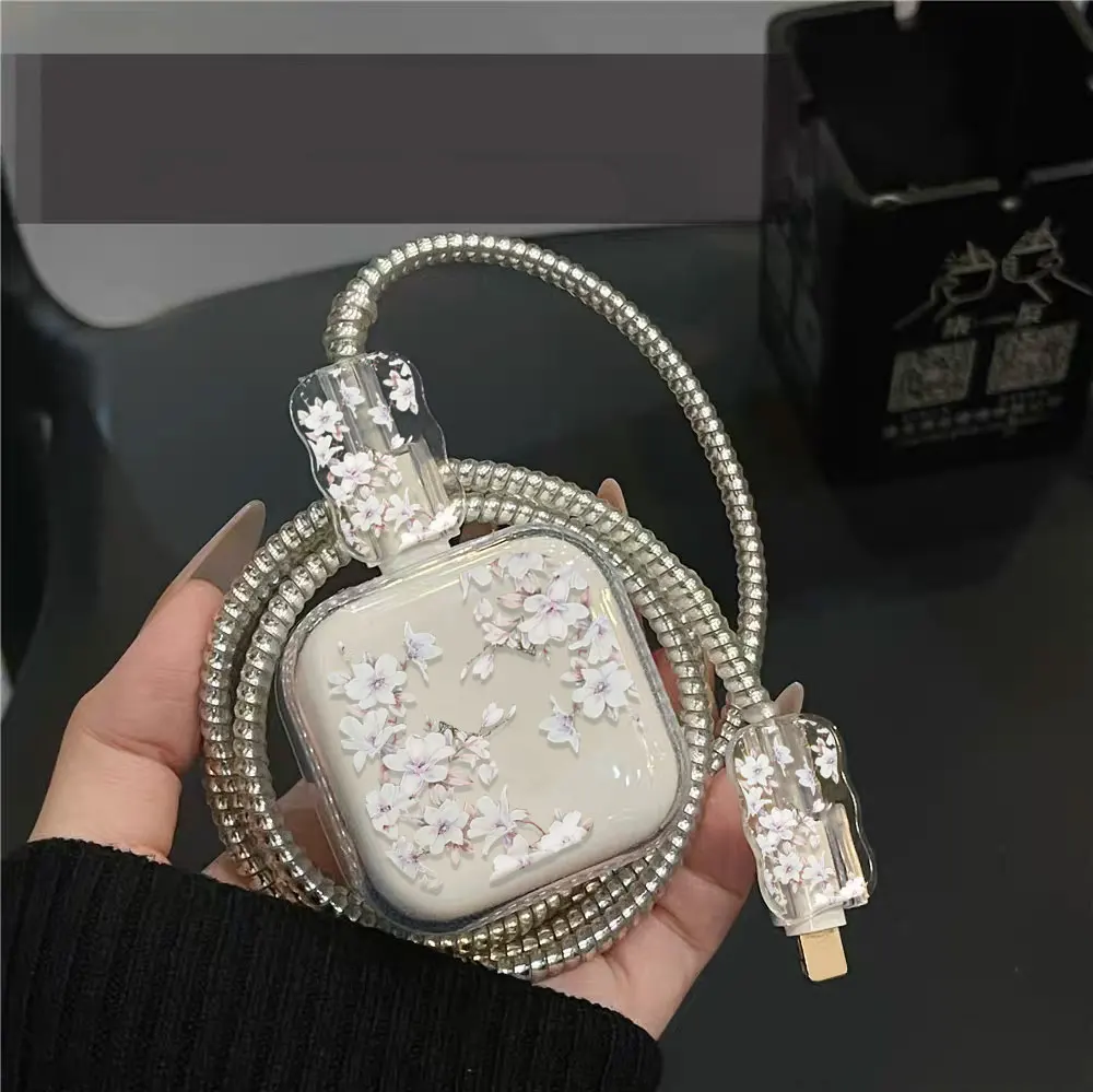 Charming Bow Design 40W Charger Protector for Data Cable and Charging Accessories
