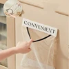 1/4pc Wall Hanging Storage Mesh Bags Kitchen Garbage Bag Shopping Bag Dispenser Sundries Bag Packaging Plastic Bag Organizer Bag 4