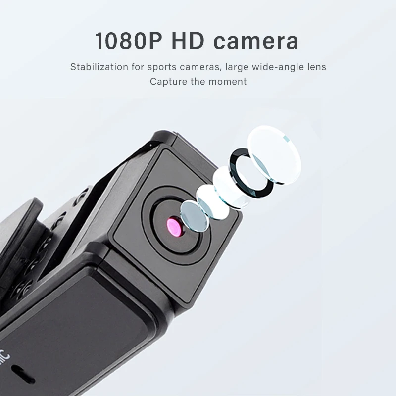 1080P Body Mini Camera Portable Small Digital Video Recorder For BodyCam Infrared For Night Vision Miniature-Camcorder Security