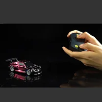 Gifts RC Racing Mini Car 1/43 RTR Electric Model LED Lights Radio Toy for Boys TH23997 2