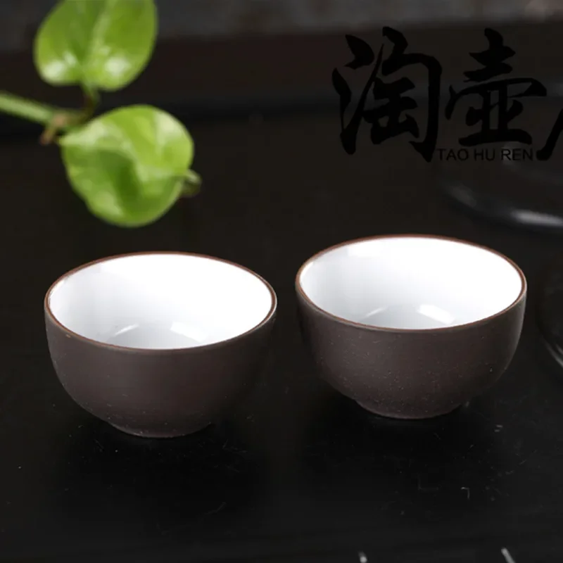 20ml Yixing Purple Clay Tea Cup Portable Beauty Small Tea Bowl Zen Ceramic Master Cup Traditional Tea Ceremony Accessories