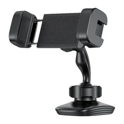 Universal Magnetic 360° Adjustable Phone Stand with Alloy Base (Black)