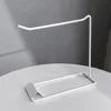 Tabletop Jewelry Organizer Stand Modern Metal Hanging Display Holder Rack for Pendant Keychains Trinket Necklace Dresser 1