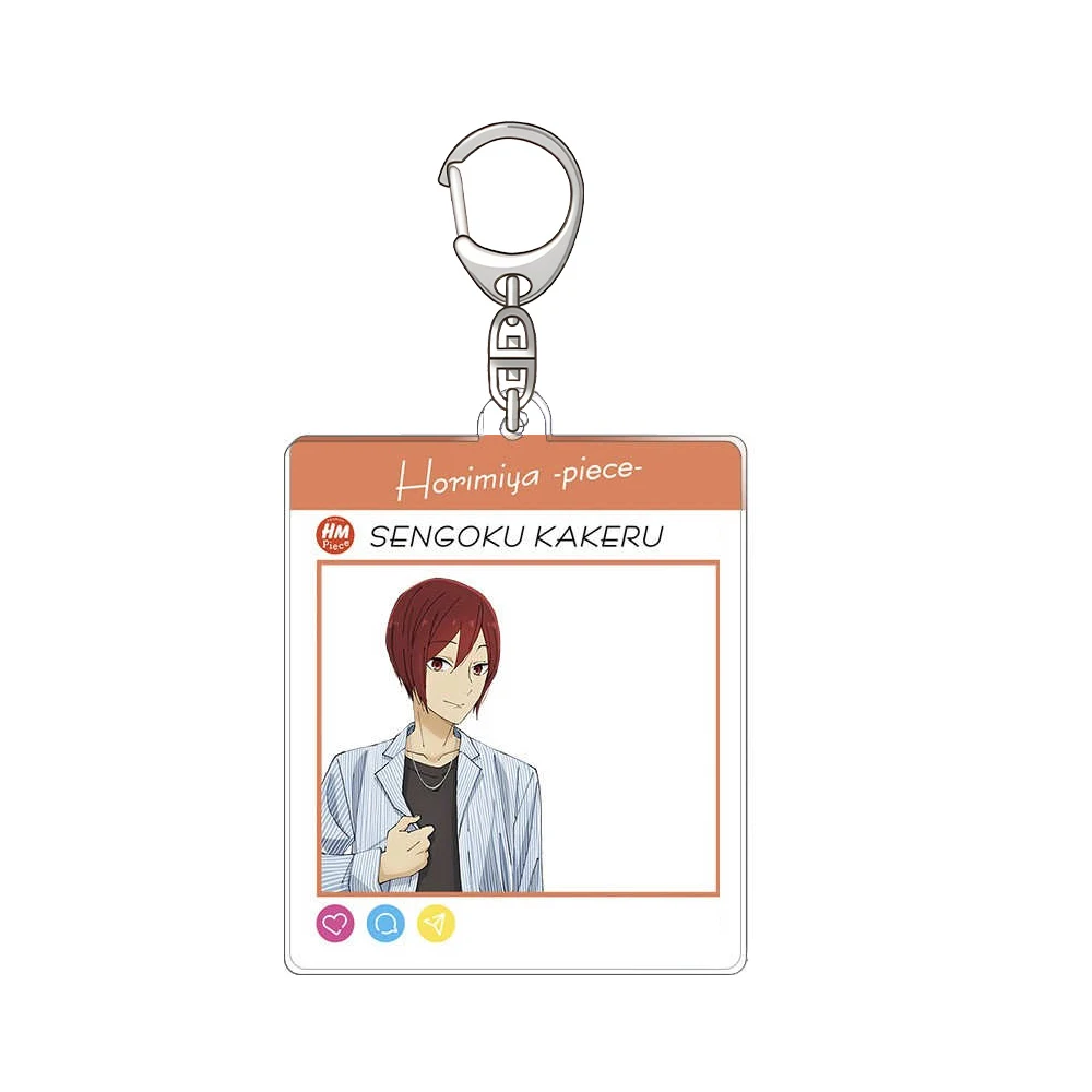 Anime Peripheral Store Horimiya Kyoko Hori Izumi Toru Remi Yuki The Missing Ver Acryl Schlüsselanhänger Anhänger Fans Geschenke ca. 6 cm – Detail 7