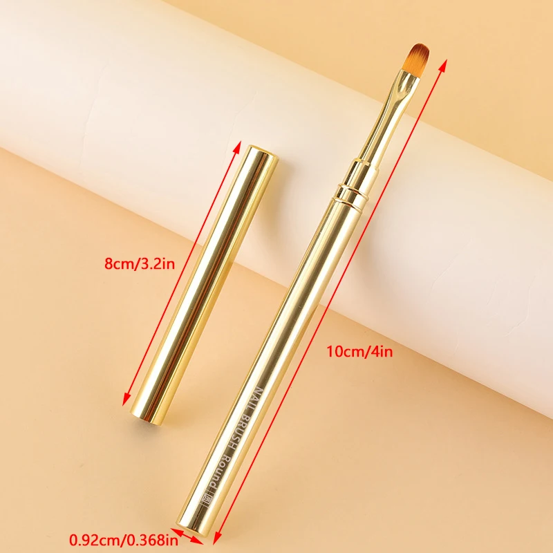 Nail Art Painting Drawing Brush Nail Glue Phototherapy Pen UV Gel Brush Pen Acrylic Manicure Professionnel Brushes Tool