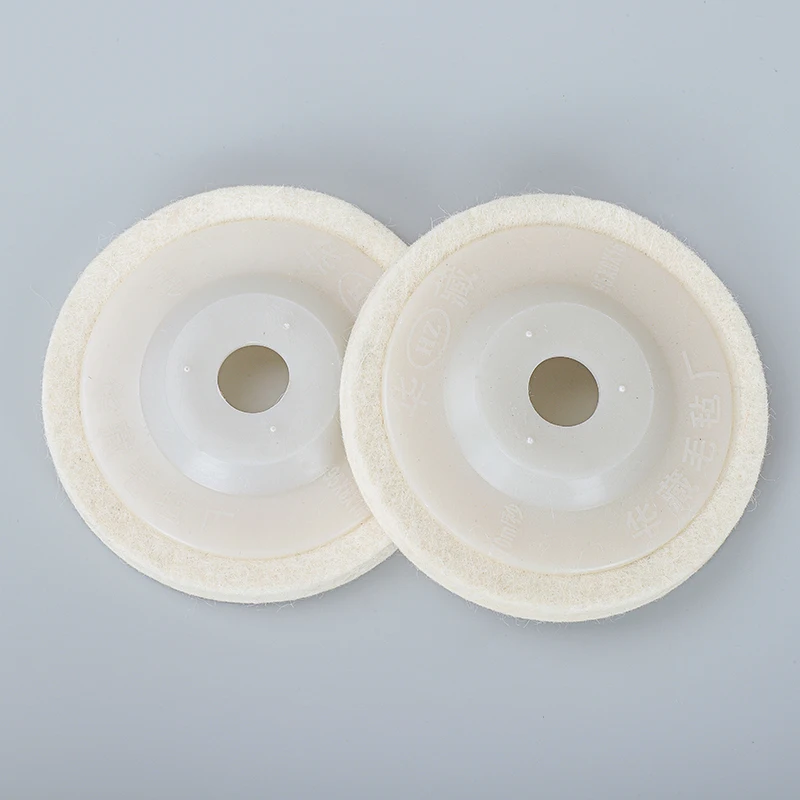 10 Pcs 100mm Marble Polishing Wax Solid Wax Granite Quartz Stone Polishing Wax Stone Care And Maintenance Wax Wool Wheel