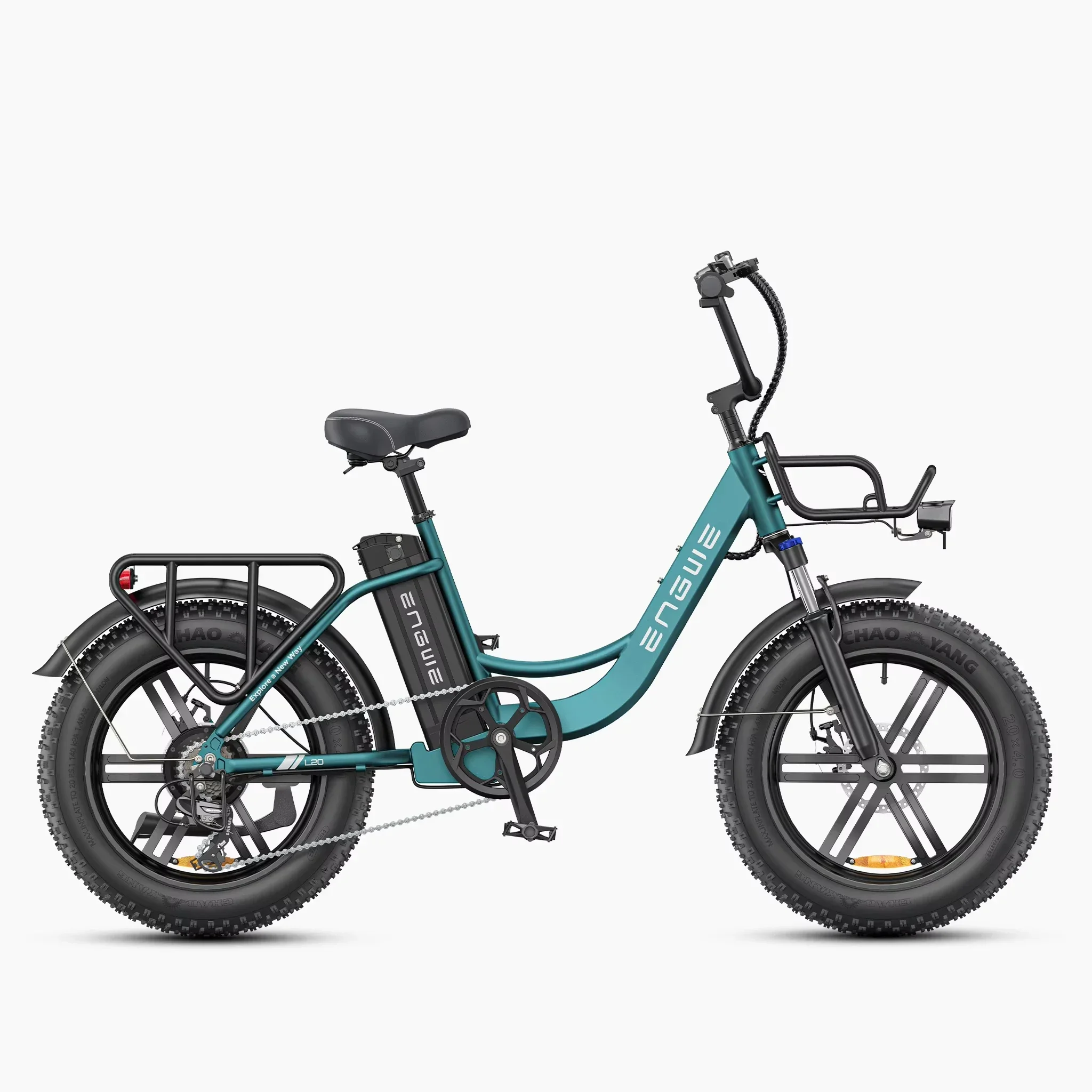 ENGWE L20 Boost 250W 48V 13AH Increased Power Easy climb Torque Riding 25km/h Aluminum Alloy Lithium Battery Step-over Ebike