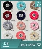 10PCS 2 "35 Farben Mini Chiffon Stoff Blume Für Hochzeit Einladung Künstliche Blumen Für Kleid Dekoration – Detail 8