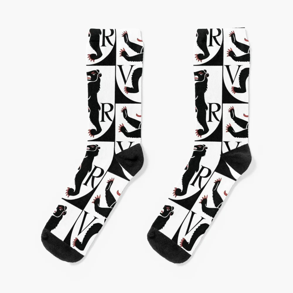 Canton of Appenzell Ausserrhoden, Switzerland Socks Female Cycling Socks Men'S Winter Socks