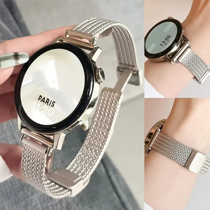 Luxury Magnetic Metal Bracelet Strap - 20mm/22mm