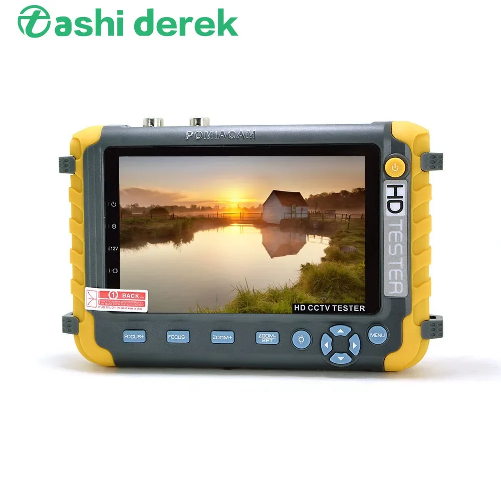 Tester Per Telecamera Di Ingresso Vga/Hdmi, Monitor Cctv, Monitor Cctv Da 8Mp Con Schermo Da 5 Pollici, Test Utp Tester Cctv Coxial Hd Cvi Tvi Cvbs