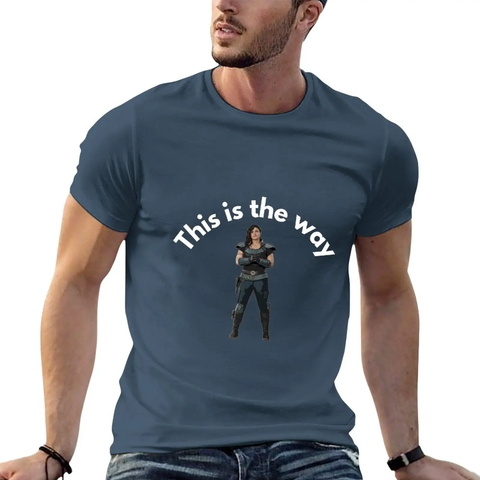 

Cara Dune - This is the way T-Shirt sublime vintage clothes quick drying blanks oversized t shirts for men