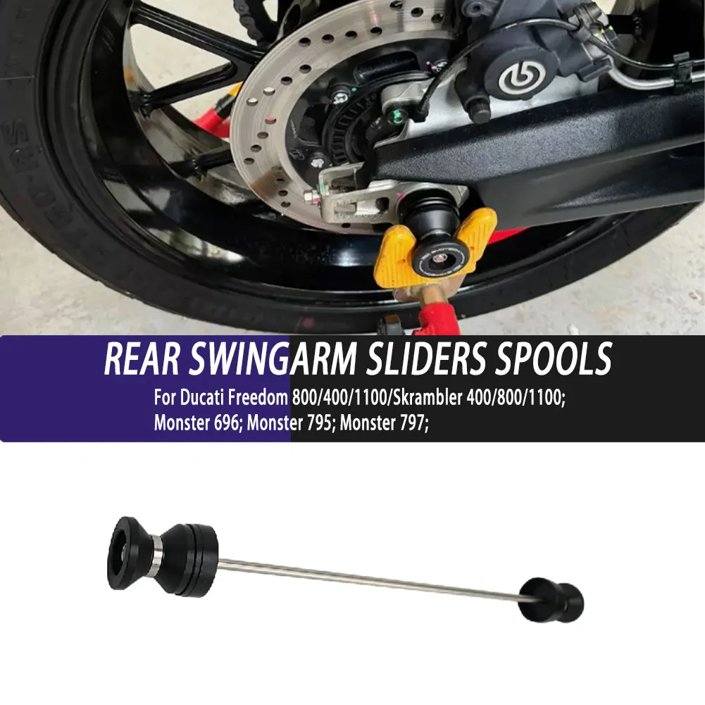 Motorcycle Accessories Rear Swingarm Sliders Spools Paddock Stand ...