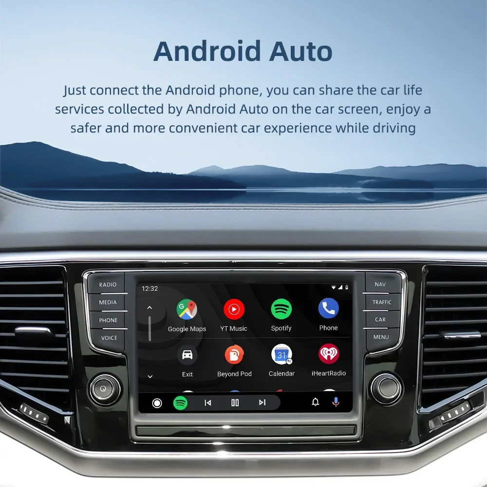 Drahtloses Carplay Android AUTO für Volkswagen Golf7 Tiguan Lamando Magotan Phideon Teramont mit MIB1/MIB2 System-Unterstützungskamera – Detail 5