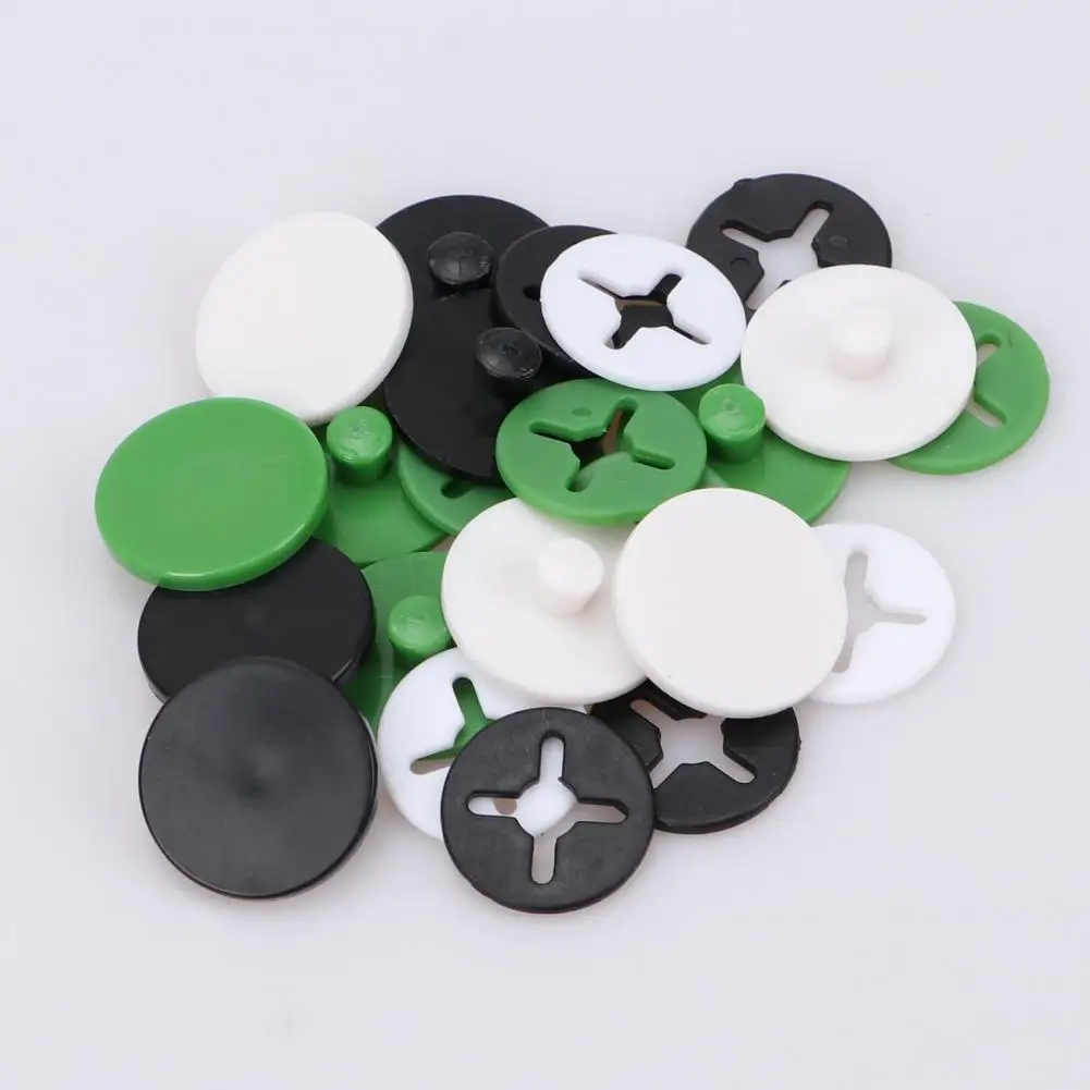 12/24 Pcs 	Running Bib Clips Lightweight Number Plate Fixing Buckles Portable Skiing Cycling Race Quick Accurate Bib Holders 2